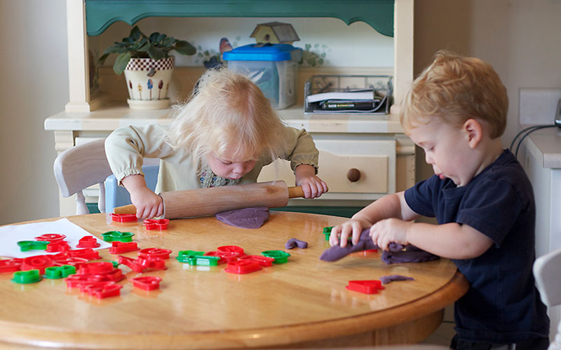 How to Homeschool Preschool and Love It Playdoh