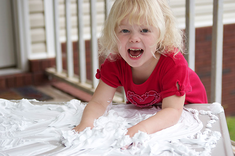 How to Homeschool Preschool and Love It Messy