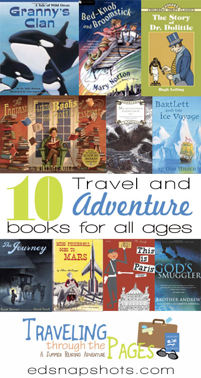 Ten Books Full of Travel and Adventure