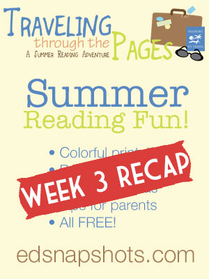 Summer Reading Recap Week 3