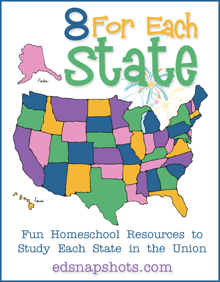 Introducing Eight For Each State: A US Geography Study