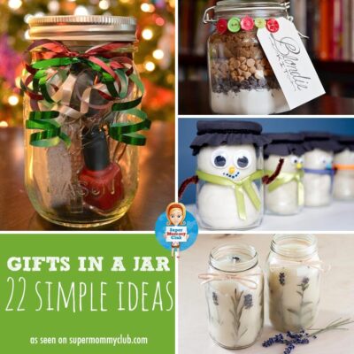 Ten More DIY Christmas Gifts Kids Can Make Jar