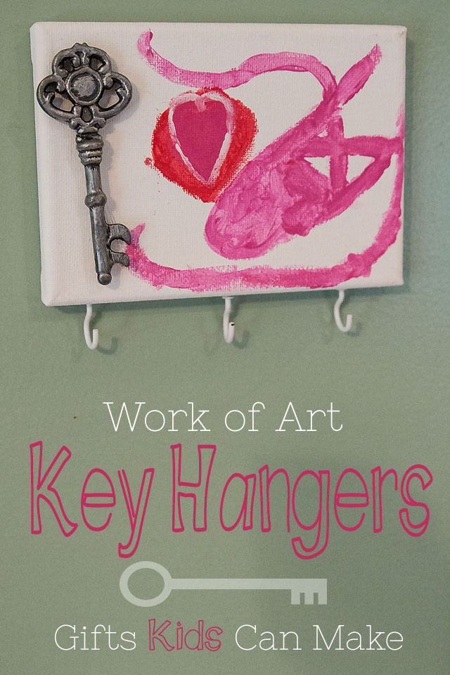 Work of Art Key Hangers: DIY Christmas Gifts