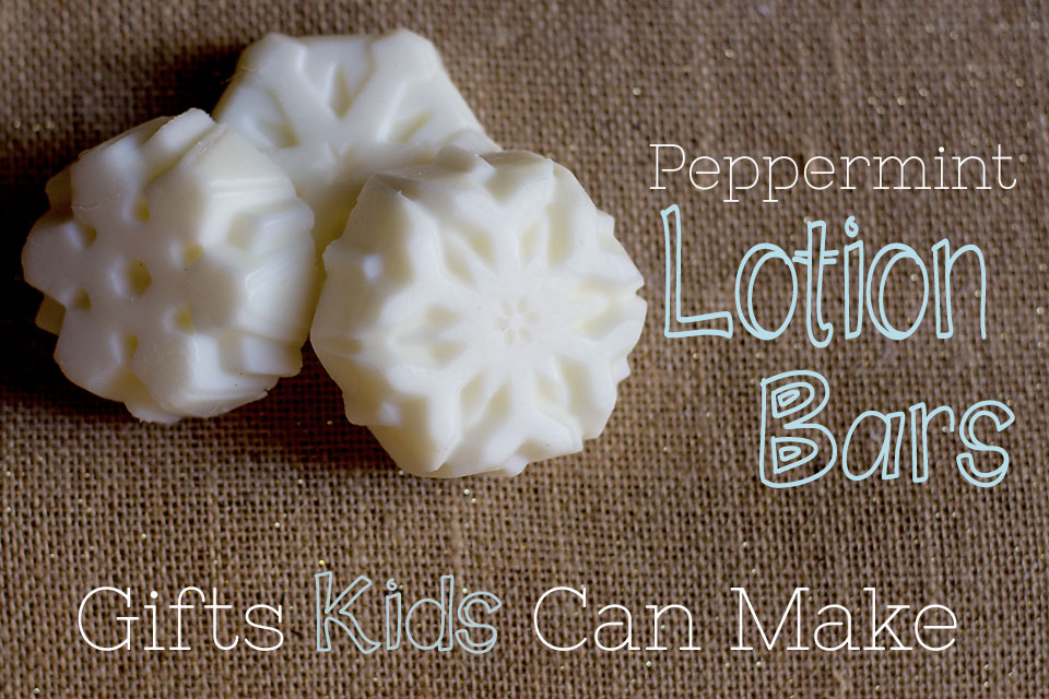 Beeswax Peppermint Lotion Bar Recipe