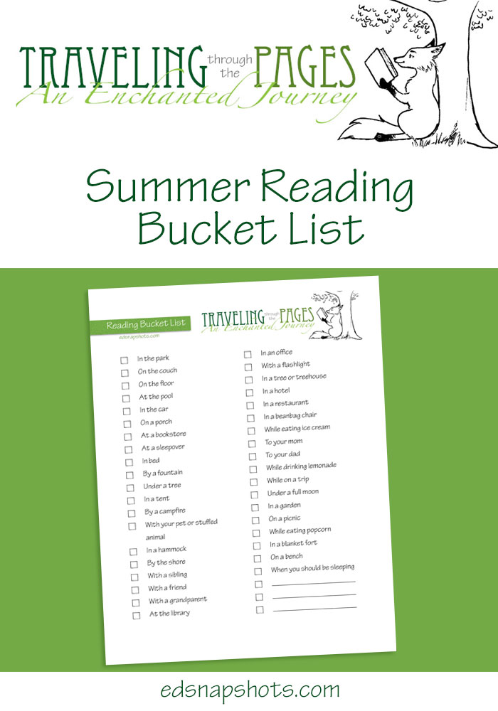 Summer Reading Bucket List