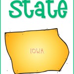 Eight for Each State Iowa Us Geography Study