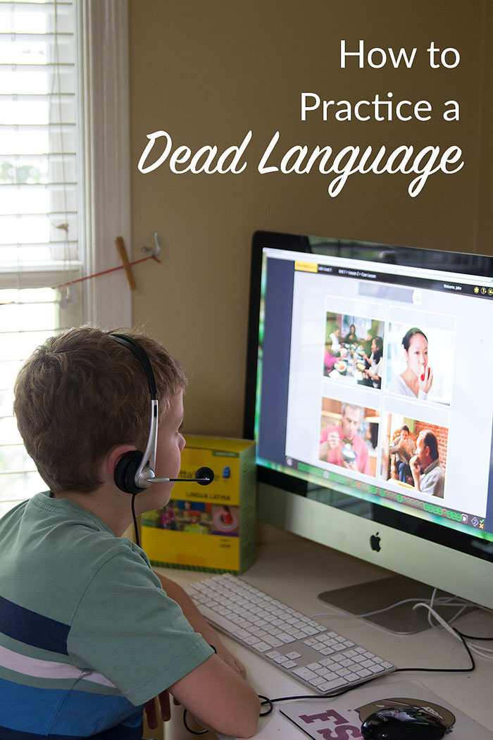 Homeschool Latin: How to Practice a Dead Language