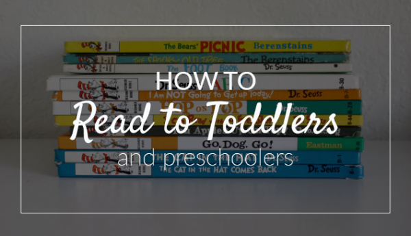 How to Read to Young Children