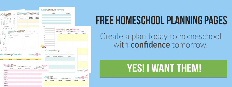 Free Homeschool Planner