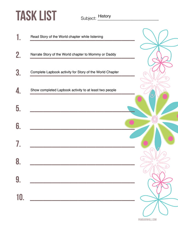 How to Use a Happy Planner to Organize Your Homeschool Student Task List