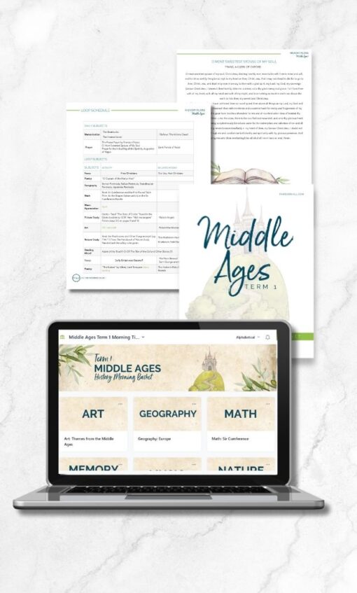 Middle Ages Morning Time Plans  Bundle - Image 2