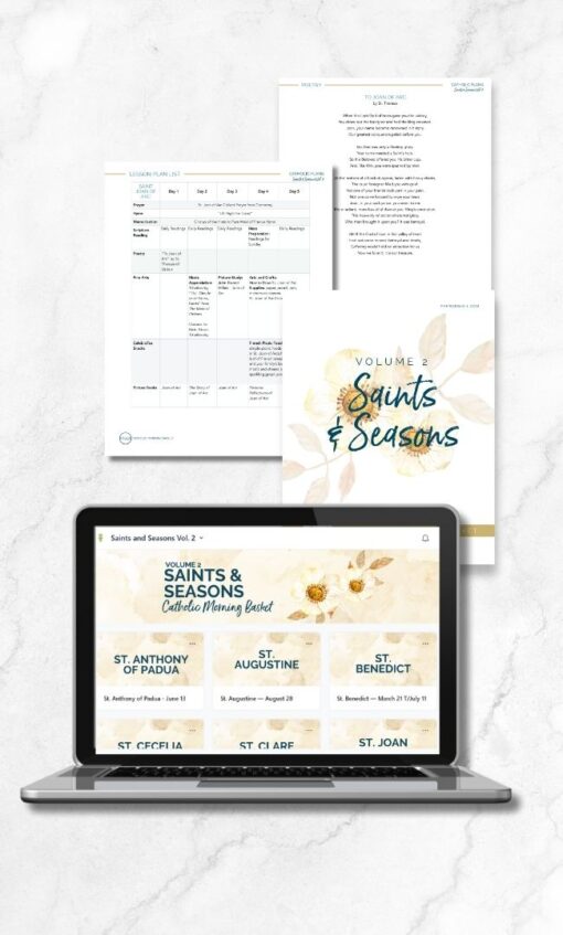 Saints and Seasons Morning Time Plans Bundle - Image 3
