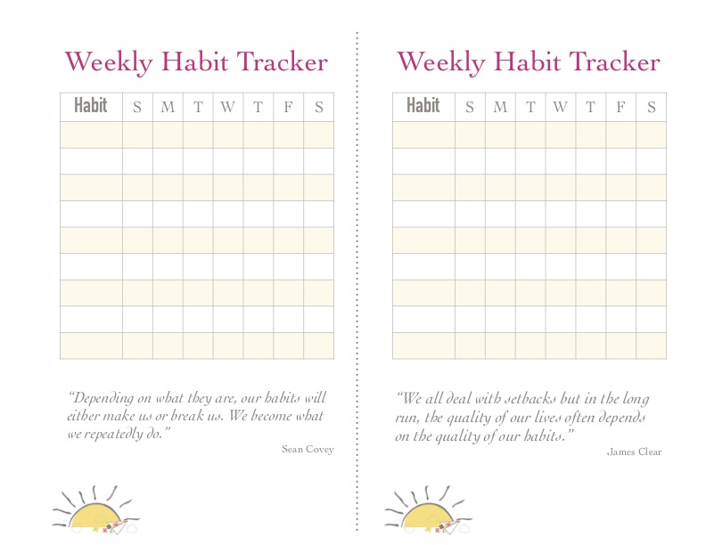 The week's best. Habit Tracker week шаблон. Tracker Habit weeks. Habit Tracker English study.