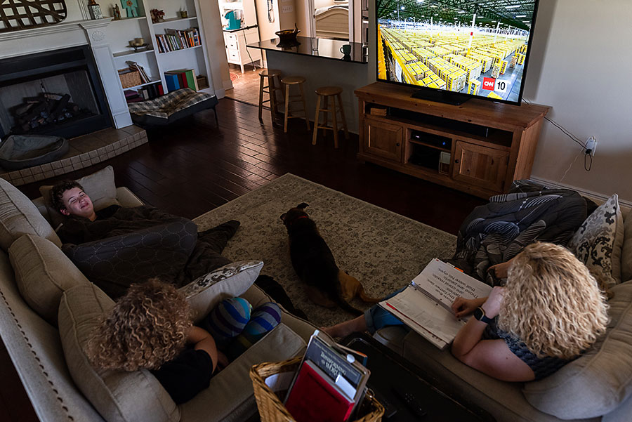 family doing Morning Time