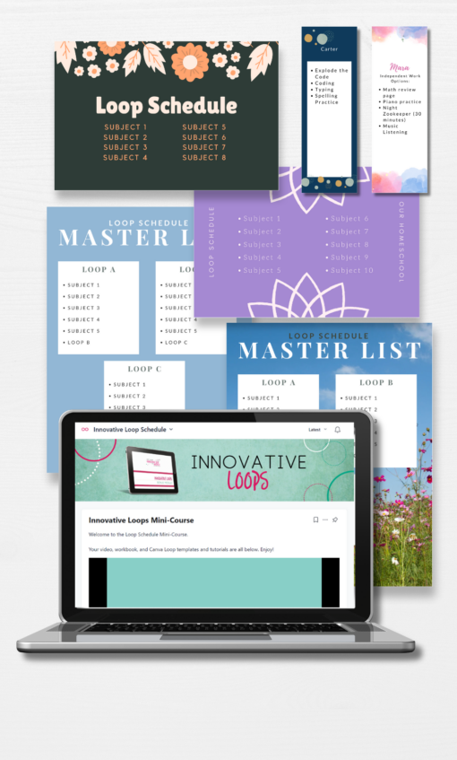 Put Your Homeschool Year on Autopilot and Innovative Loops Bundle - Image 3