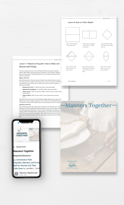 Manners Together