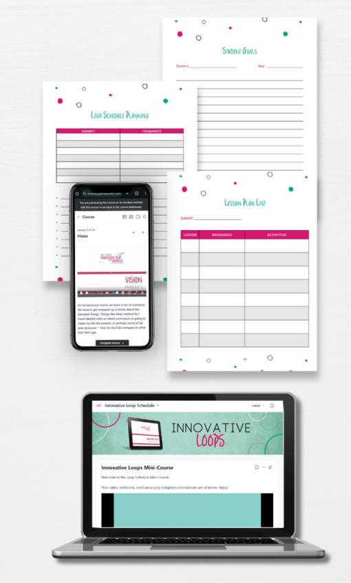 Put Your Homeschool Year on Autopilot and Innovative Loops Bundle