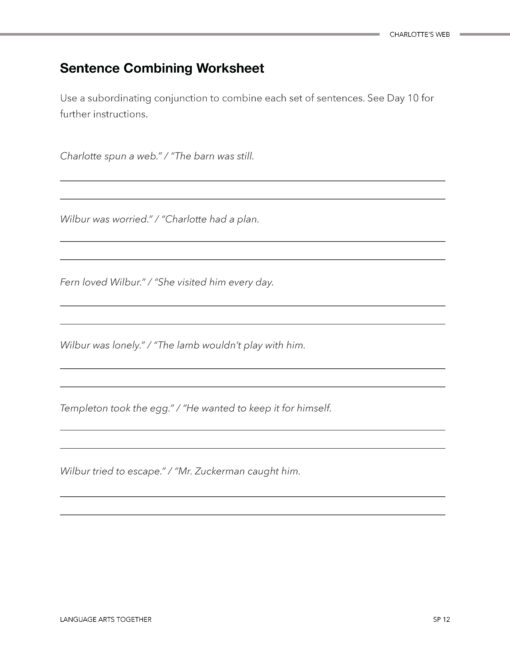 Language Arts Together Bundle 3 - Image 5