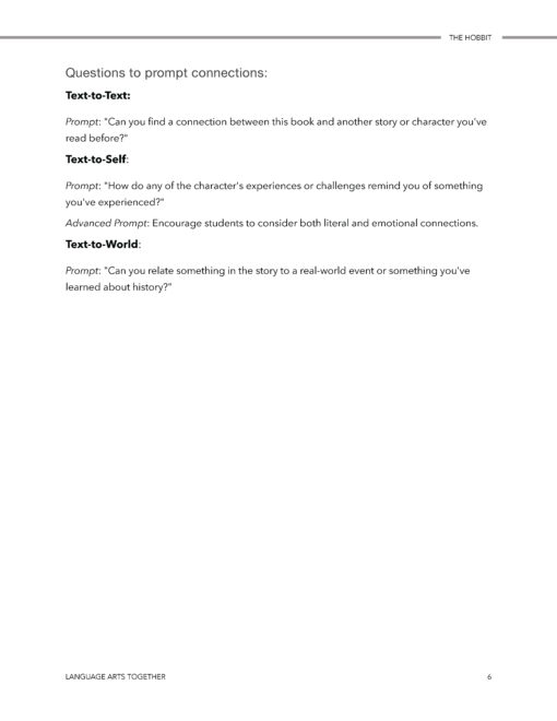 Language Arts Together Middle School Bundle - Image 3