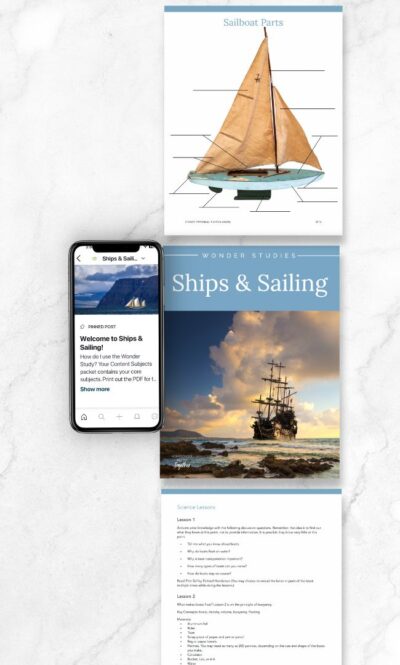Ships and Sailing Wonder Studies