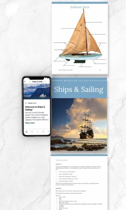 Ships and Sailing Wonder Studies