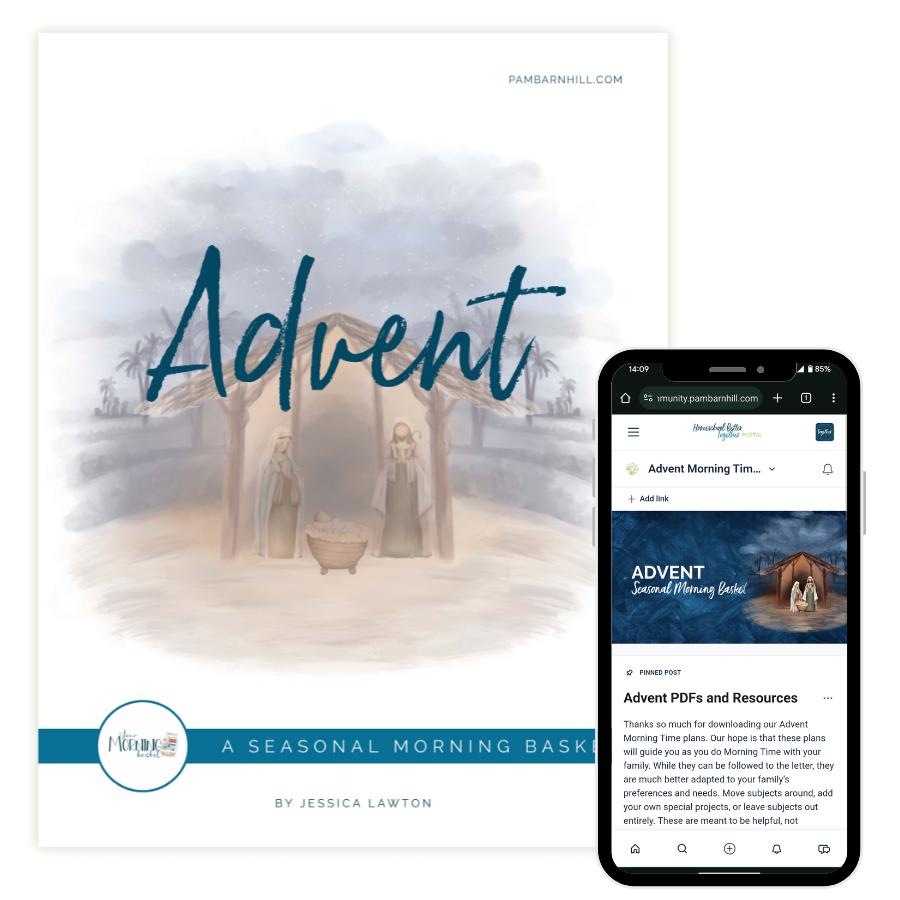 Advent Morning Time Plans Gift 1 Advent Morning Time Plans product
image